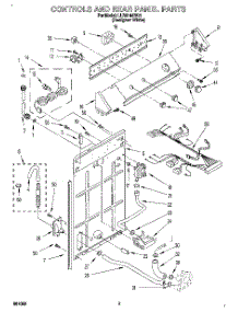 02 - Control And Rear Panel parts for Whirlpool Washer LLR5144BQ0 from AppliancePartsPros.com