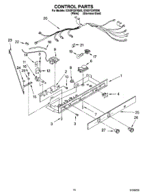 11 - Control Parts parts for Whirlpool Refrigerator ID5GFGXRS00 from AppliancePartsPros.com