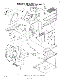 03 - Air Flow And Control Parts parts for Whirlpool Air Conditioner ACH082XP0 from AppliancePartsPros.com