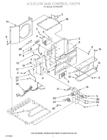 03 - Air Flow And Control parts for Whirlpool Air Conditioner AR1000XW3 from AppliancePartsPros.com