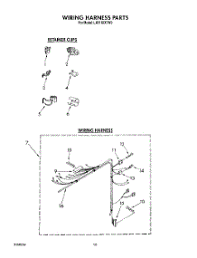 08 - Wiring Harness parts for Whirlpool Washer LA9100XTM0 from AppliancePartsPros.com