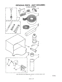 05 - Lit / Optional parts for Whirlpool Air Conditioner AC10520M0 from AppliancePartsPros.com