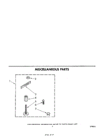 05 - Miscellaneous parts for Whirlpool Washer LA5300XPW0 from AppliancePartsPros.com