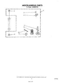 07 - Miscellaneous , Literature And Optional parts for Whirlpool Washer LA6680XPW1 from AppliancePartsPros.com