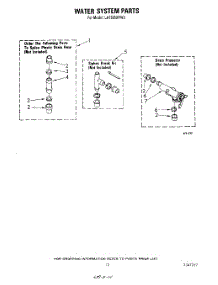 11 - Water System parts for Whirlpool Washer LA7899XPW3 from AppliancePartsPros.com