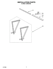 05 - Installation Parts parts for Whirlpool Air Conditioner CAR24CSS0 from AppliancePartsPros.com