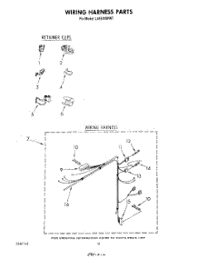 08 - Wiring Harness parts for Whirlpool Washer LA5530XPW7 from AppliancePartsPros.com