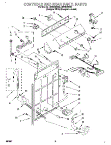 02 - Controls And Rear Panel parts for Whirlpool Washer LBR6133DQ0 from AppliancePartsPros.com