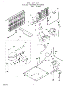 04 - Unit parts for Whirlpool Refrigerator TT18DKXFN00 from AppliancePartsPros.com