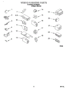 06 - Wiring Harness parts for Whirlpool Washer LSR7233BZ0 from AppliancePartsPros.com