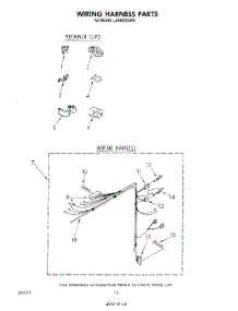 08 - Wiring Harness parts for Whirlpool Washer LA5900XSW0 from AppliancePartsPros.com