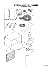 06 - Optional parts for Whirlpool Air Conditioner BPAC1800AS0 from AppliancePartsPros.com