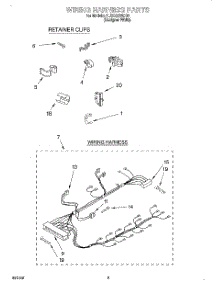 06 - Wiring Harness parts for Whirlpool Washer 3LSC8255DQ0 from AppliancePartsPros.com