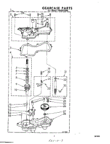 06 - Gearcase parts for Whirlpool Washer LHA5810W0 from AppliancePartsPros.com