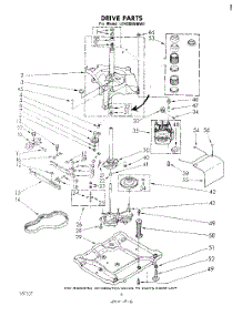 04 - Drive parts for Whirlpool Washer LC4500XMW1 from AppliancePartsPros.com