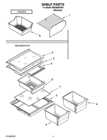 06 - Shelf Parts, Optional Parts parts for Whirlpool Refrigerator IR8GSMXRS01 from AppliancePartsPros.com