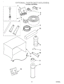 04 - Optional parts for Whirlpool Air Conditioner CAH18WCK0 from AppliancePartsPros.com