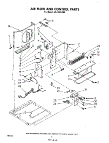 03 - Section parts for Whirlpool Air Conditioner AC1202XM0 from AppliancePartsPros.com