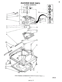 07 - Machine Base parts for Whirlpool Washer LA6300XPW3 from AppliancePartsPros.com