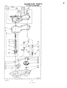 07 - Gearcase parts for Whirlpool Washer LA5380XPW0 from AppliancePartsPros.com