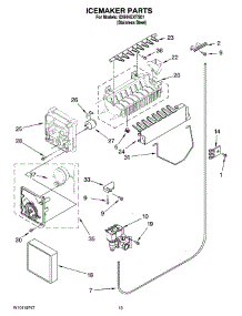 12 - Icemaker Parts, Optional Parts (Not Included) parts for Whirlpool Refrigerator ID5HHEXTS01 from AppliancePartsPros.com