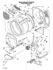 03 - Bulkhead Parts, Optional Parts (Not Included) parts for Whirlpool Dryer MDE17PDAYW0 from AppliancePartsPros.com