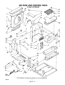04 - Airflow And Control , Lit / Optional parts for Whirlpool Air Conditioner AC1904XM0 from AppliancePartsPros.com