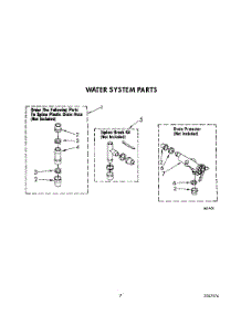 06 - Water System parts for Whirlpool Washer 4LA9300XYN0 from AppliancePartsPros.com