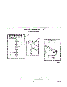 06 - Water Sustem parts for Whirlpool Washer LA5380XTF1 from AppliancePartsPros.com