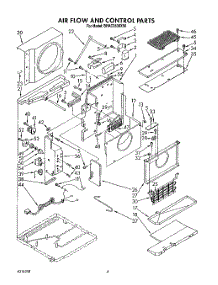 03 - Air Flow And Control parts for Whirlpool Air Conditioner BHAC0830XS0 from AppliancePartsPros.com
