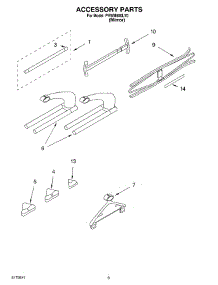 05 - Accessory parts for Whirlpool Personal Valet System PVWM600LY0 from AppliancePartsPros.com