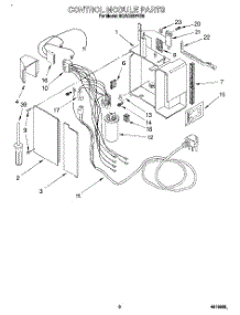 04 - Control Module parts for Whirlpool Air Conditioner 8CACM07ND0 from AppliancePartsPros.com