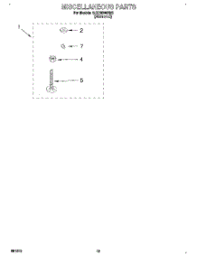 10 - Miscellaneous, Lit / Optional parts for Whirlpool Washer 8LSC6244BN2 from AppliancePartsPros.com