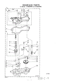 10 - Gearcase parts for Whirlpool Washer LA7680XPW2 from AppliancePartsPros.com