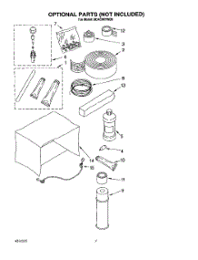 05 - Optional parts for Whirlpool Air Conditioner 8CACM07ND0 from AppliancePartsPros.com