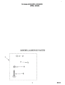 03 - Miscellaneous parts for Whirlpool Washer 8LSR5132BN1 from AppliancePartsPros.com