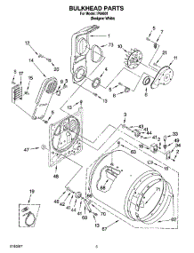 03 - Bulkhead Parts, Optional Parts (Not Included) parts for Whirlpool Dryer IP84001 from AppliancePartsPros.com