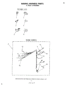 08 - Wiring Harness parts for Whirlpool Washer LA7450XMW0 from AppliancePartsPros.com