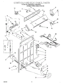 02 - Controls And Rear Panel parts for Whirlpool Washer LBR5232EQ0 from AppliancePartsPros.com