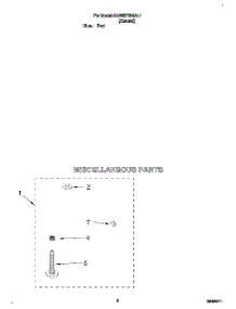 06 - Miscellaneous parts for Kitchenaid Washer KAWE778BAL1 from AppliancePartsPros.com