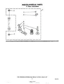 09 - Miscellaneous , Literature parts for Whirlpool Washer LA5530XMW0 from AppliancePartsPros.com