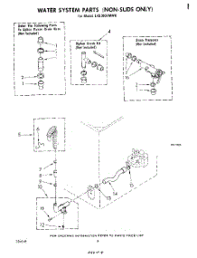 07 - Water System (Non-Suds Only) parts for Whirlpool Washer LA5300XMW0 from AppliancePartsPros.com
