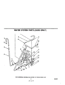 07 - Water System (Suds Only) parts for Whirlpool Washer LA5800XMW0 from AppliancePartsPros.com