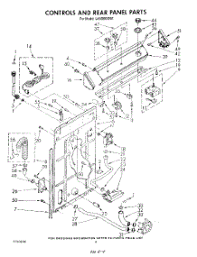 03 - Controls And Rear Panel parts for Whirlpool Washer LA5000XSW1 from AppliancePartsPros.com