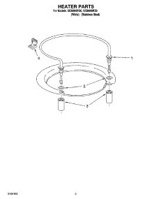 05 - Heater Parts parts for Whirlpool Dishwasher IUD8000RQ0 from AppliancePartsPros.com