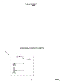 04 - Miscellaneous parts for Whirlpool Washer LBR6233AW1 from AppliancePartsPros.com