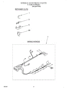 06 - Wiring Harness parts for Whirlpool Washer 3LSC8255EQ1 from AppliancePartsPros.com