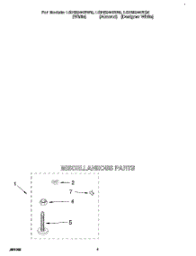 03 - Miscellaneous parts for Whirlpool Washer LSN8244BN0 from AppliancePartsPros.com