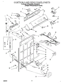 02 - Controls And Rear Panel parts for Whirlpool Washer LST9355DQ0 from AppliancePartsPros.com