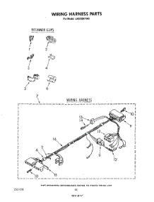 08 - Wiring Harness parts for Whirlpool Washer LA5330XTF0 from AppliancePartsPros.com